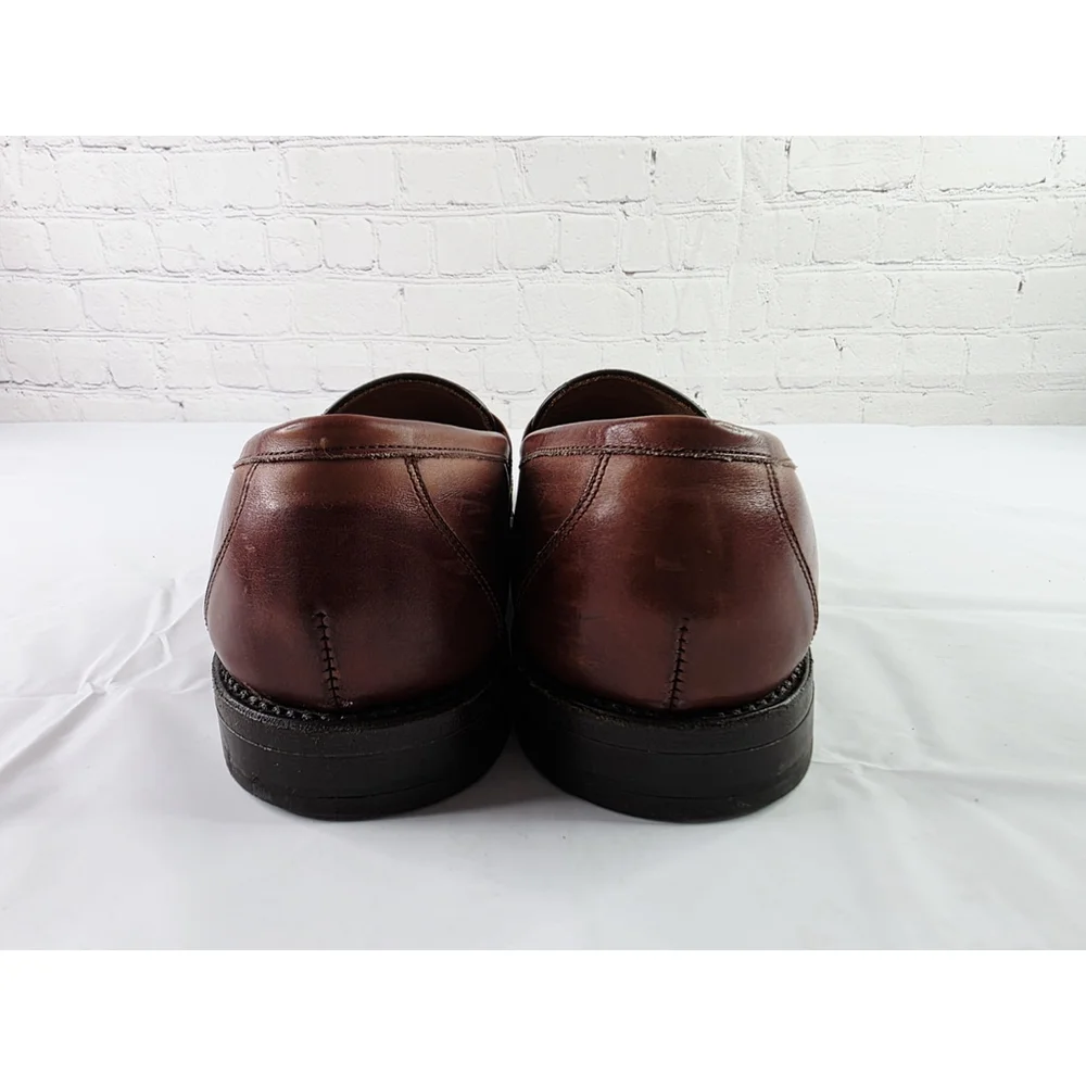 FootJoy Vintage Classics Men's Dress Shoes Brown Leather Penny Loafers Size 12